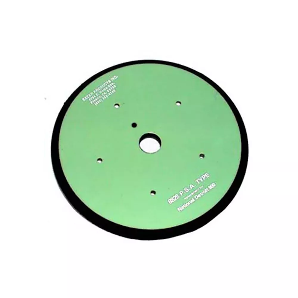 EEZER 5 Hole Back Up Pad Hook & Loop 200mm 8″ 5H Screw Mount JE8828K