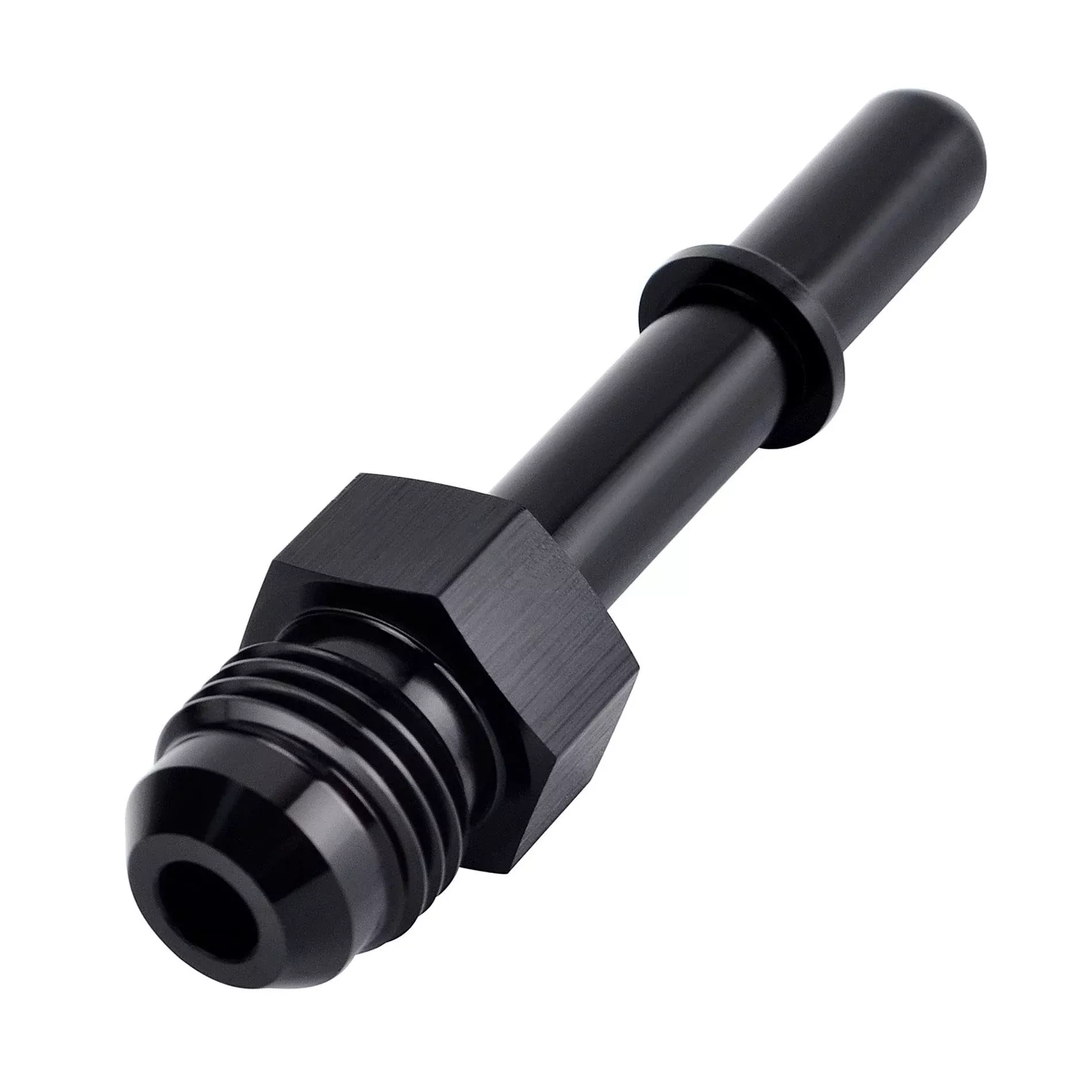 Evil Energy 6An Male To 5/16′ Sae Quick Disconnect Male Push On Efi Fitting Adapter Aluminum