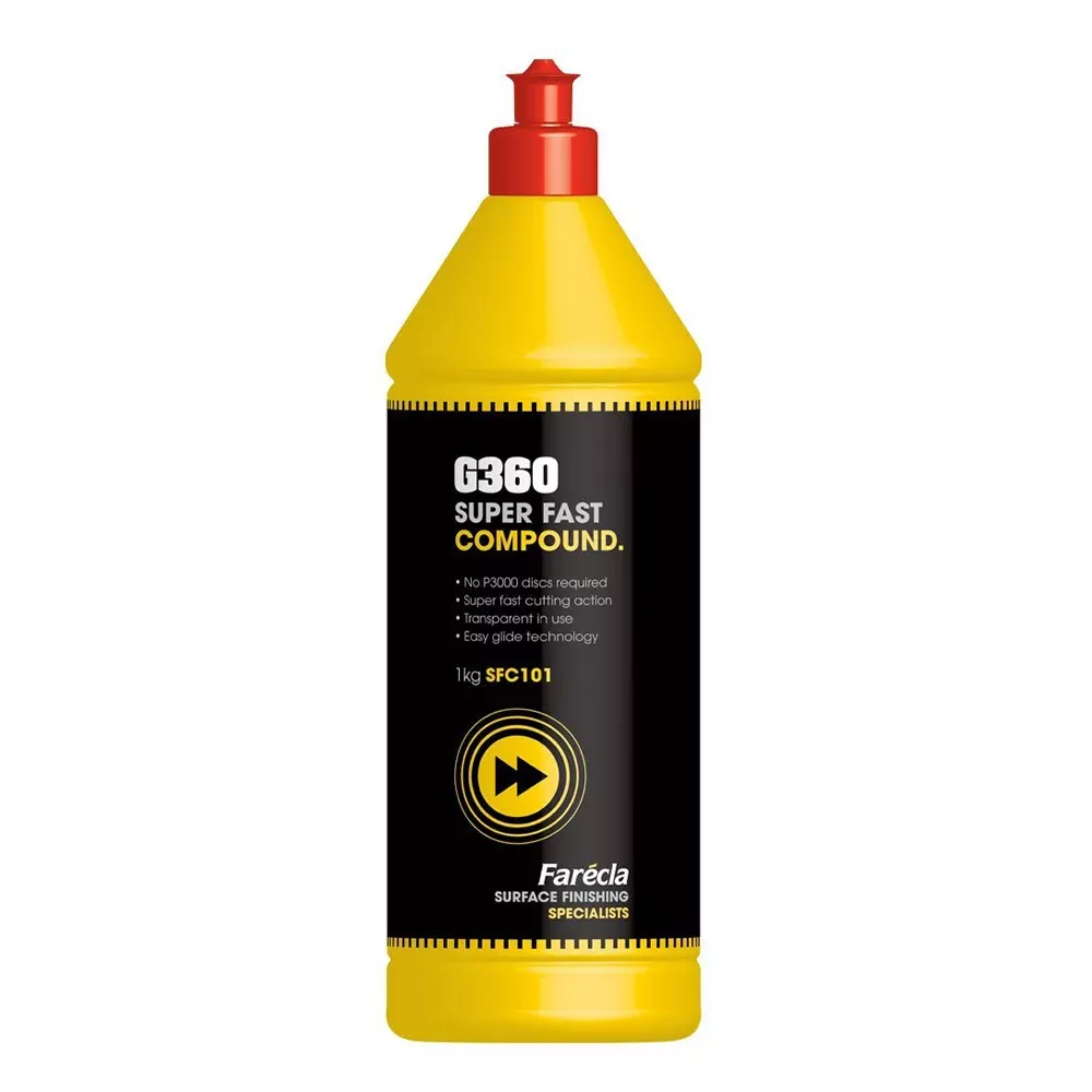 FARECLA G360 Super Fast Compound 1L Swirl & Hologram Remover