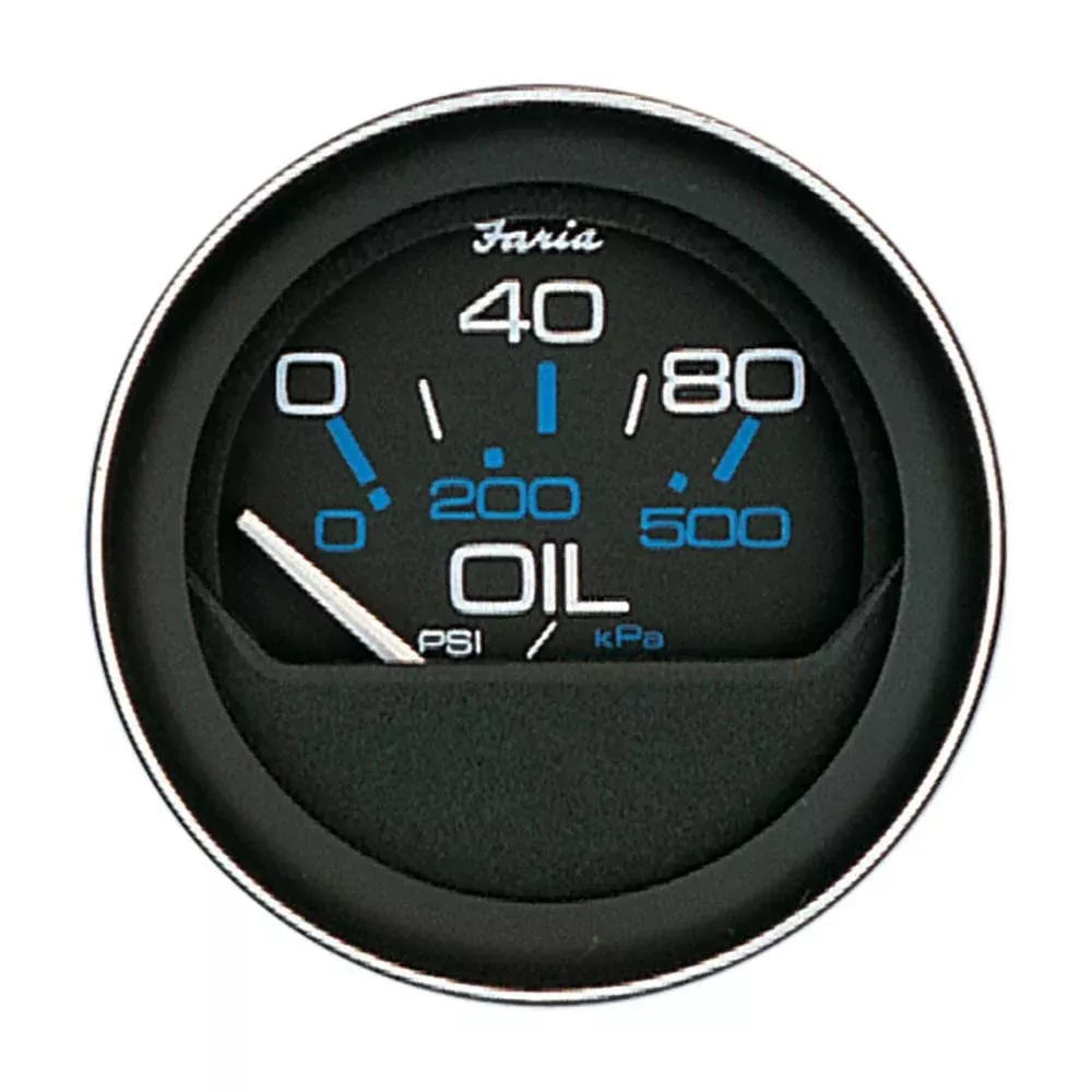 Faria Oil Pressure Gauge 80 Psi