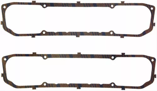 FelPro 1610 Valve Cover Gaskets - Mopar Big Block 361-440 - Cork - 3/16" Thick