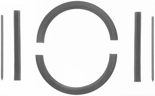 FelPro BS6141 Rear Main Seal Oldsmobile Small Block (Rope Replacement)1964-1990