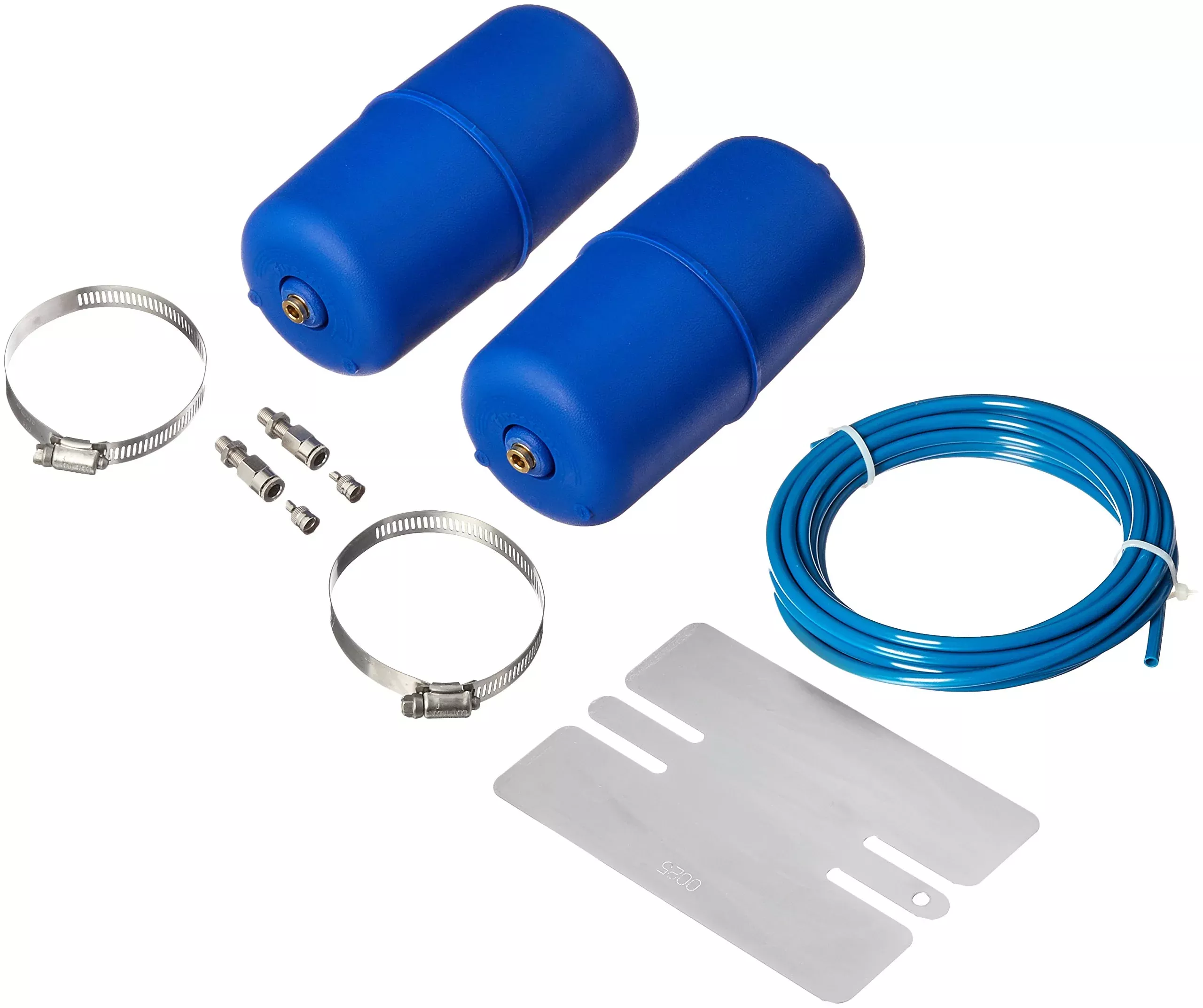 Firestone 4176 Coil-Rite Air Helper Spring Kit – Silver, Adjustable Load Support for Trucks and SUVs