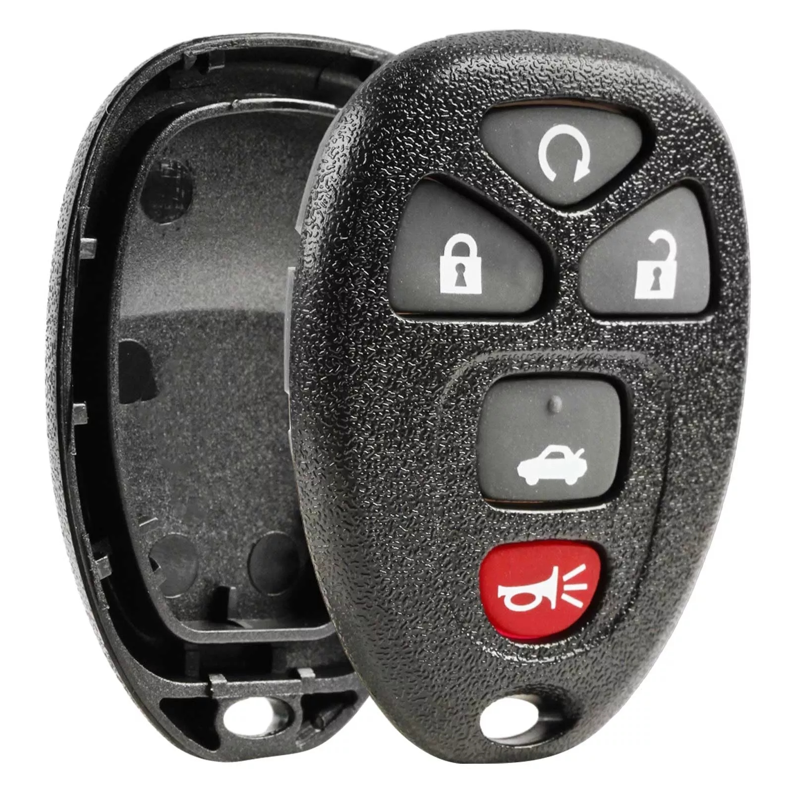 Fits Part # 22733524 Shell Case & Pad Key Fob Keyless Entry Remote (No Electronics)