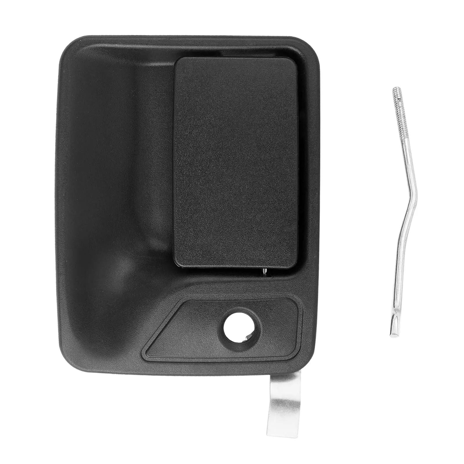 Front Left Driver Side Exterior Outside Door Handle Compatible With 1999-2016 Ford F250 F350 F450 F550 Super Duty, 2000-2005 Excursion, 2000-2015 F650, 2000-2013 F750 Replaces# 79306