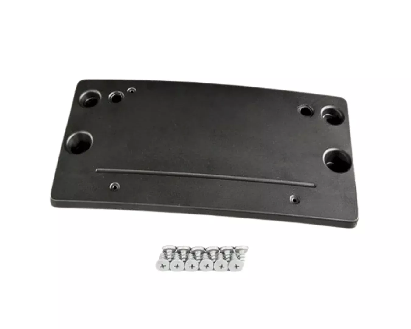 Front License Plate Bracket Kit – Black – Cayman | 2014-2016