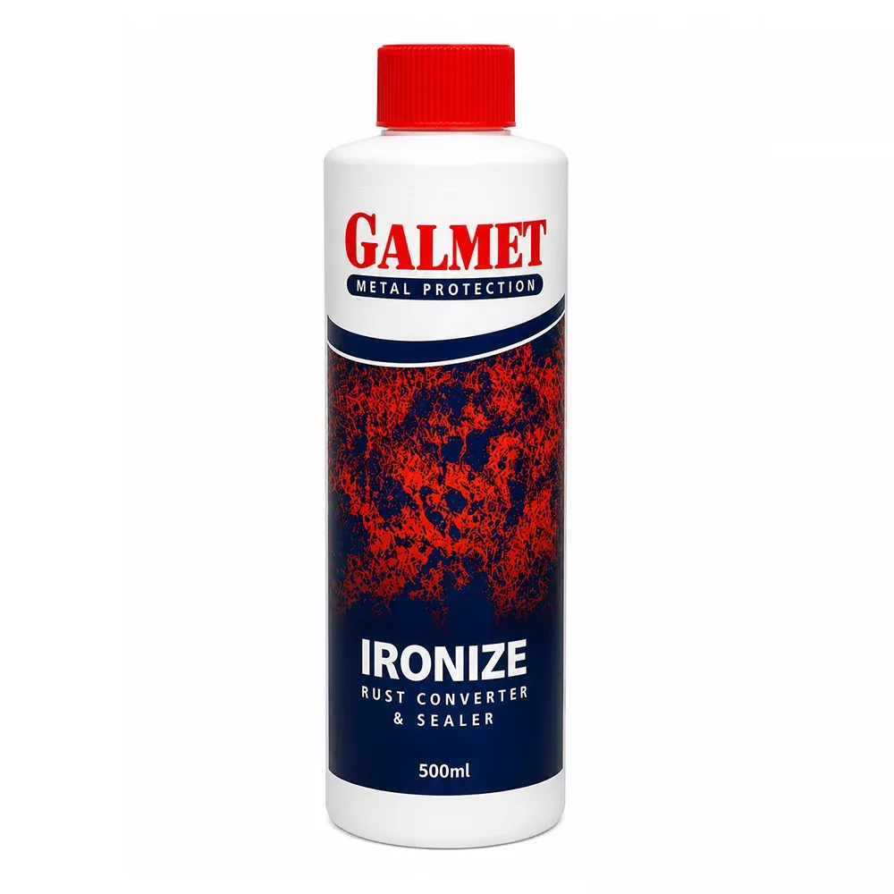 GALMET Cold Galvanising Ironize Rust Converter & Sealer 500ml