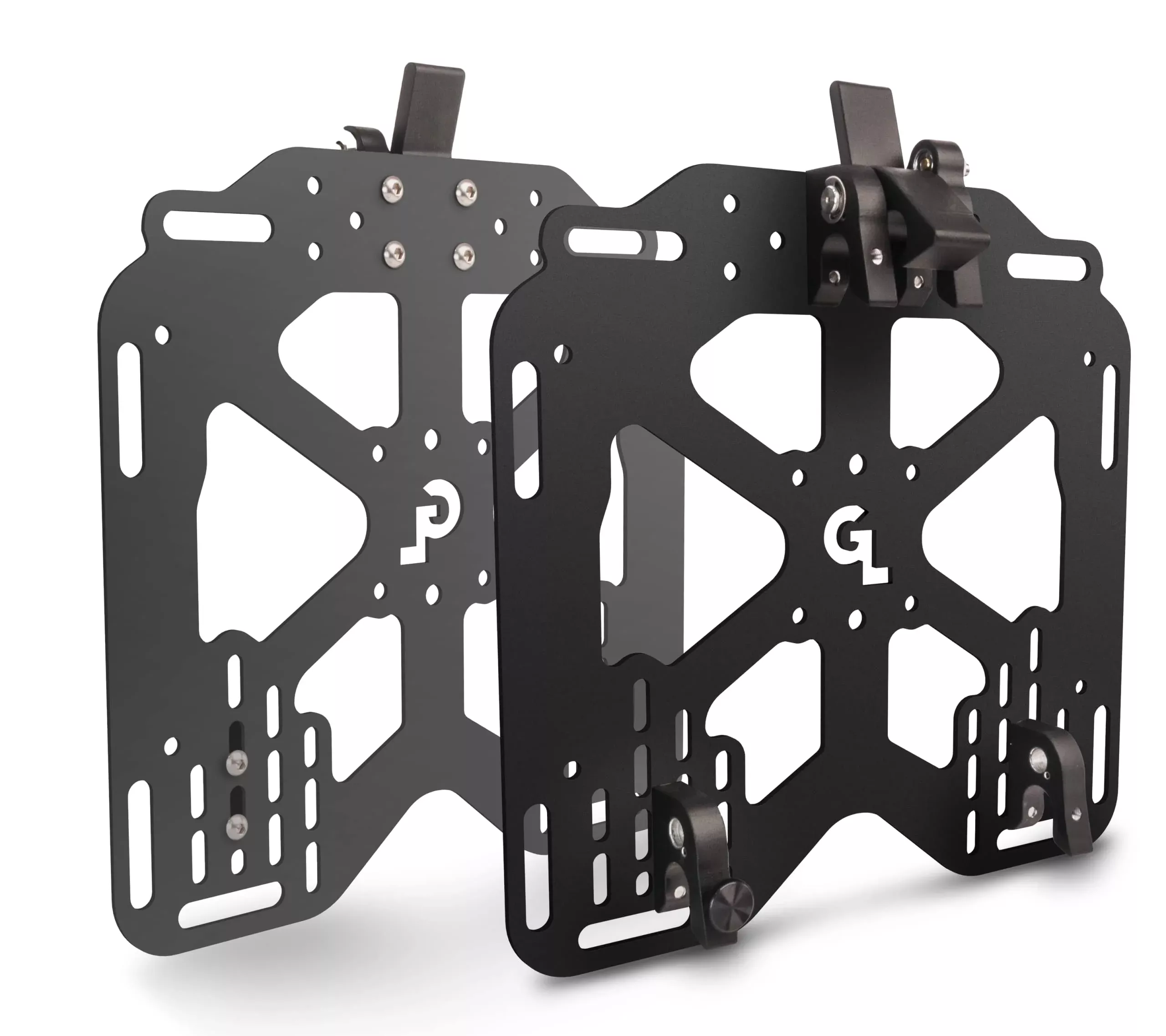 Giant Loop Pannier Mounts For Soft Motorcycle Luggage, 2-Piece Set