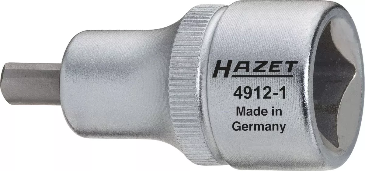 Hazet 4912-1 12.5 Mm Square Hollow Pin Solid Profile Spreader For Wheel Bearing Housing - Multi-Colour