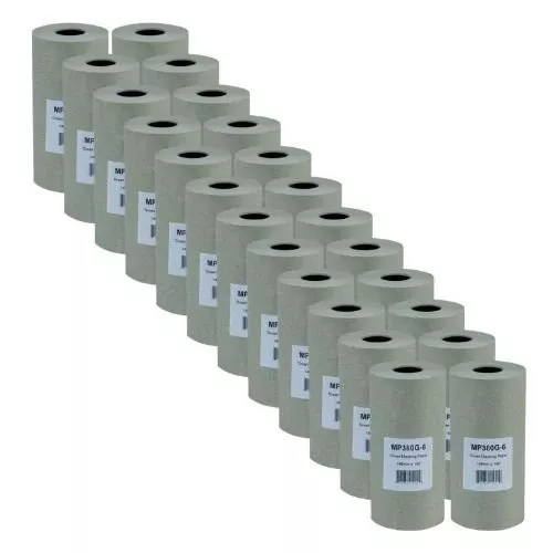 High Teck 6 in x 180 ft Green Masking Paper Hand Roll, Box of 24