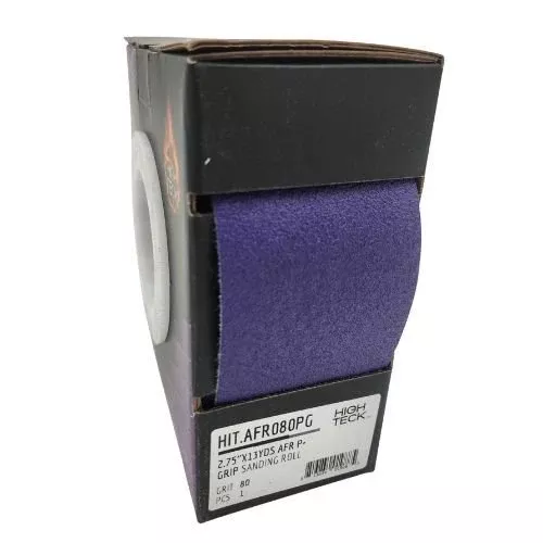 High Teck Velcro Back Purple Ceramic Sanding Roll | 2.75"x39'