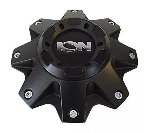 Ion Alloy Wheels C10189Mb-Cap C-10189-Cap Matte Black Center Cap