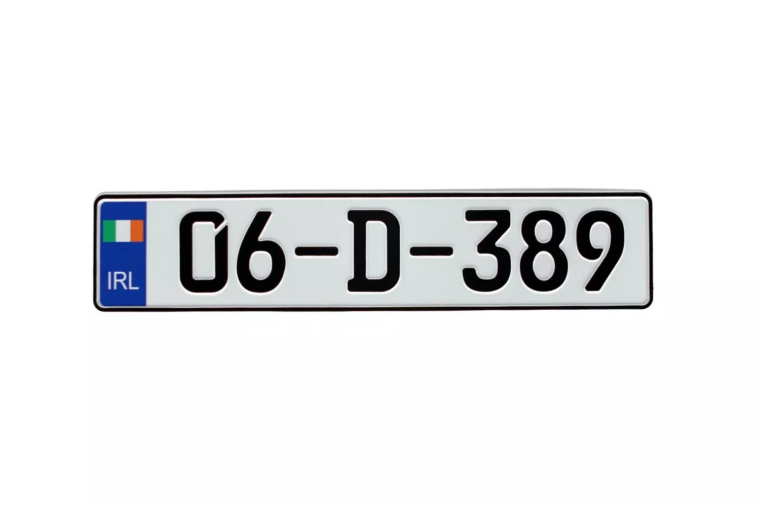 Ireland European License Plate – Random Characters