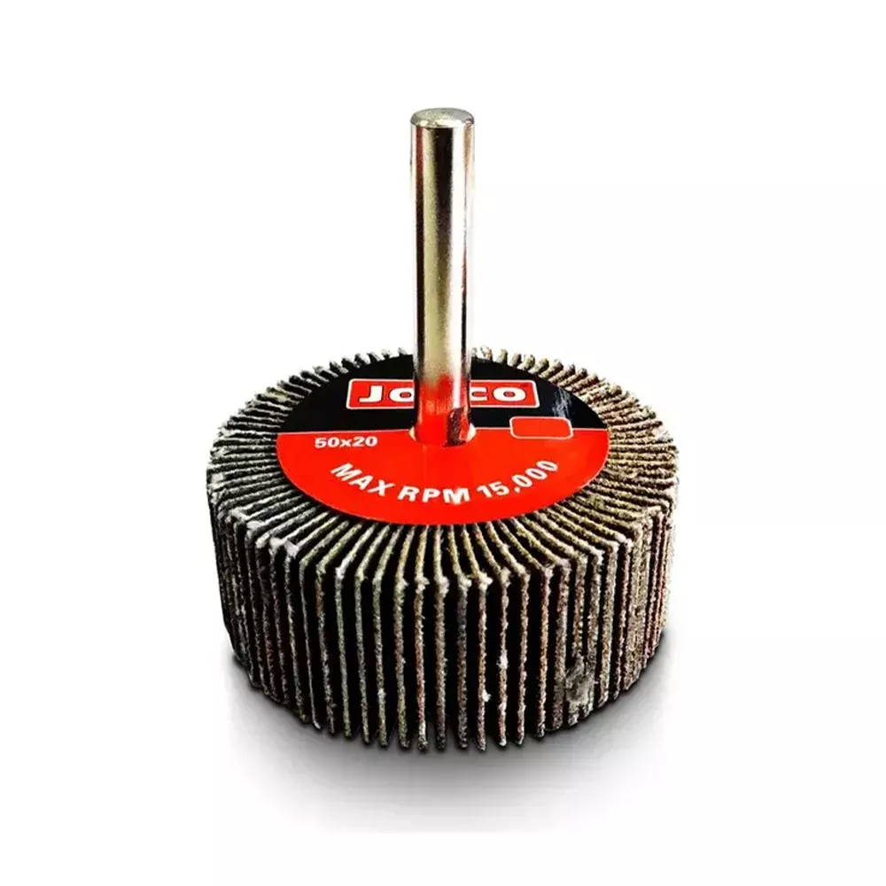 JOSCO Drill & Die Grinder Mounted Flap Wheel 50mm x 20mm 60 Grit