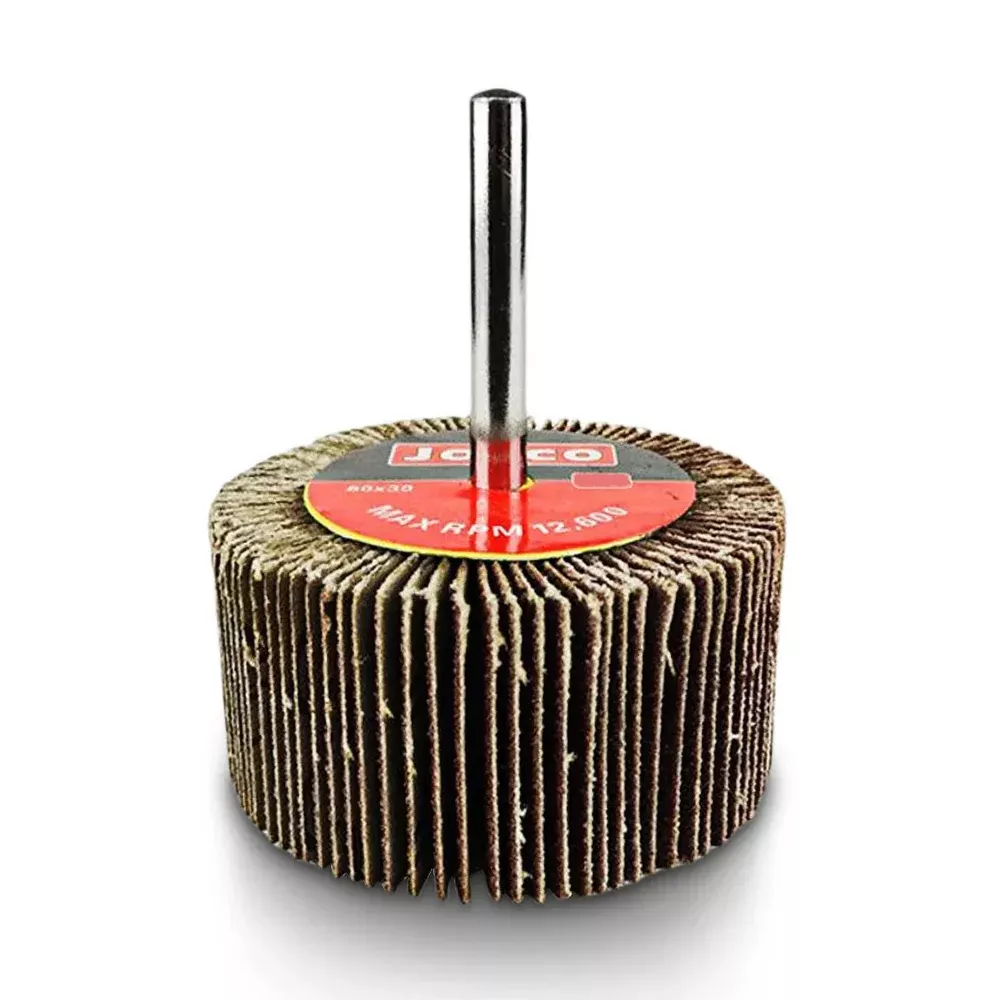 JOSCO Drill & Die Grinder Mounted Flap Wheel 60mm x 30mm 40 Grit