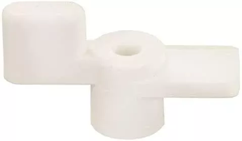 Jr Products (11825 White 1/4” Fold Down Entry Door Holder (6)