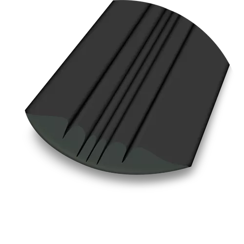 Keelguard Keelguard Bow ProtectorBlack7' 20207