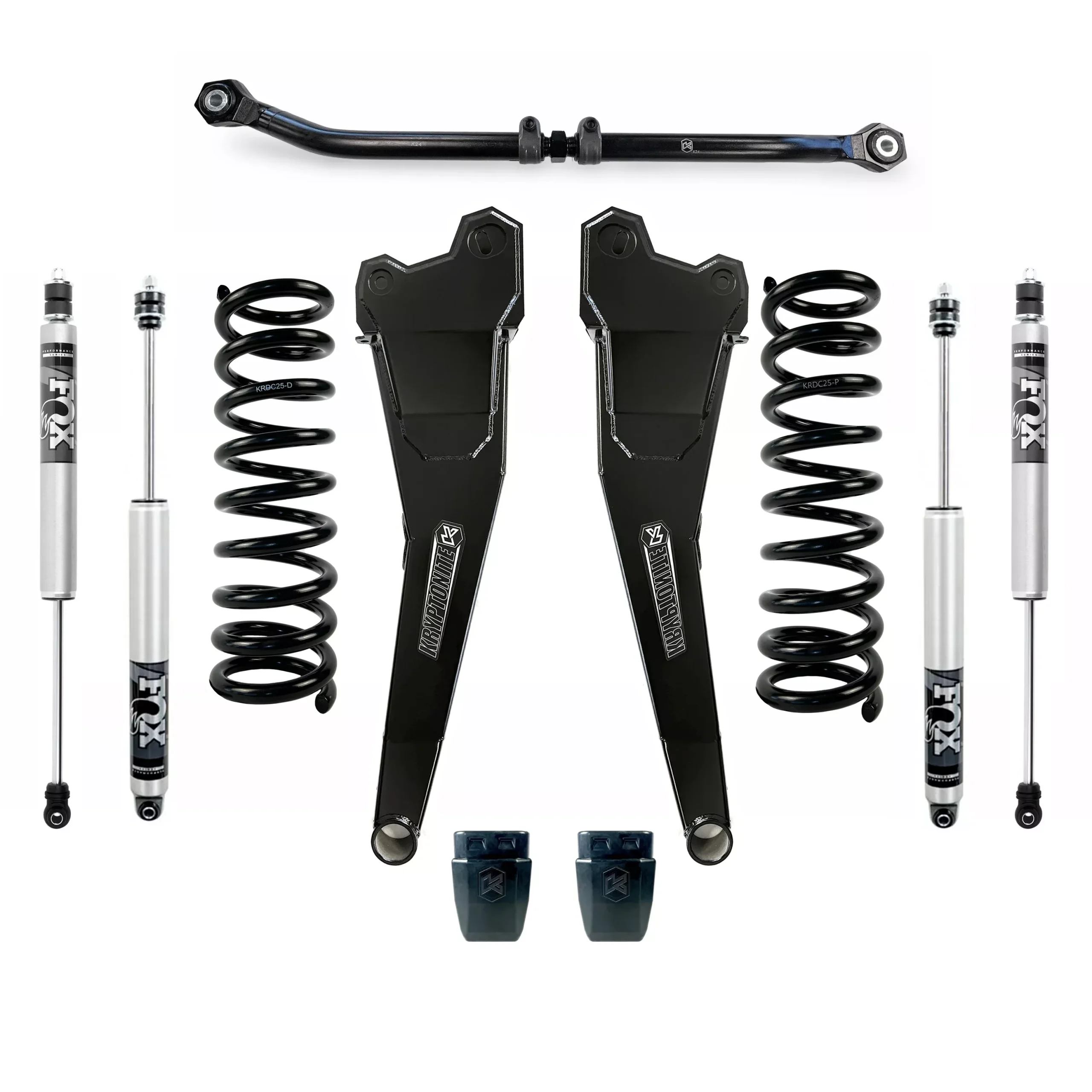 Kryptonite Stage 3 Leveling Kit with Fox Shocks 2014-2026 RAM 2500 4X4