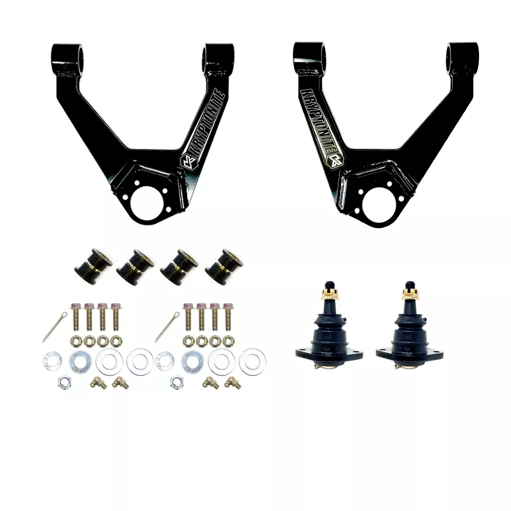 Kryptonite Upper Control Arm Kit for 1988-1998 K Series Trucks and SUVS