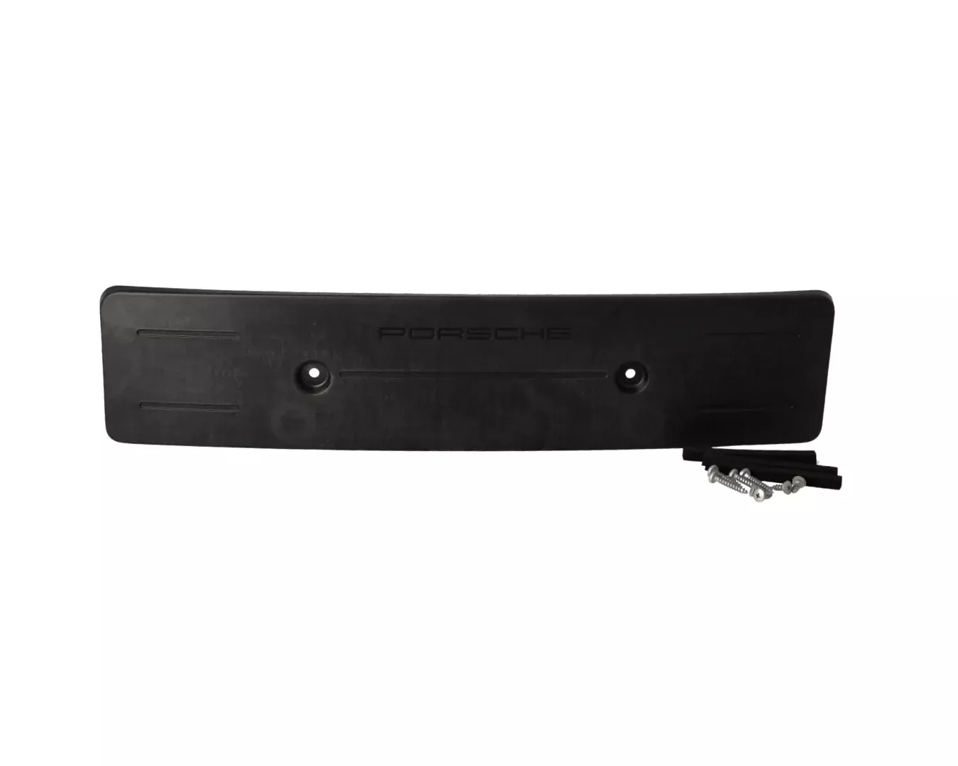 Licence Plate Holder - Matt Black - Boxster | Cayman | 2020