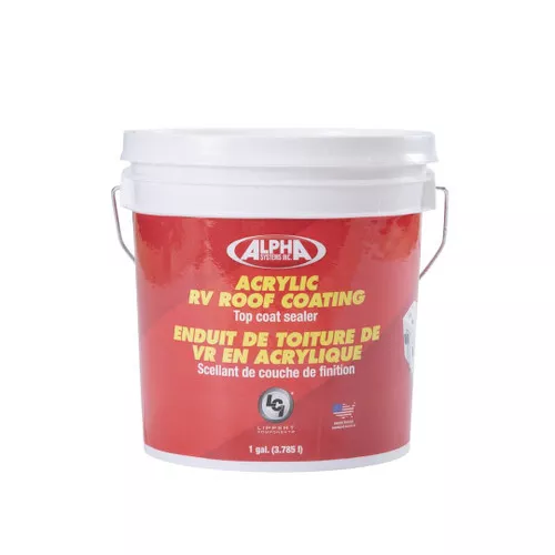 Lippert Comp 4034 Wh Latex Roof Coat (1-gallon) 862401