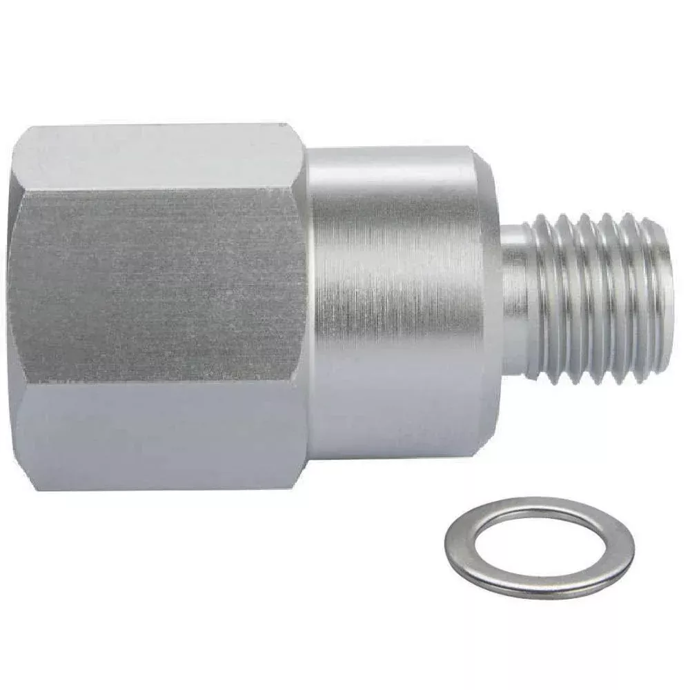 Ls Engine Swap Coolant Water Temp Sensor Adapter M12 1.5 Adapter To 3/8 Npt Temperature Sensor Ls1 Lsx Ls3 Lm7 Lr4 Lq4 Ls6 L59 L