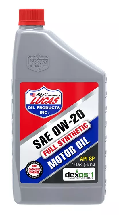 Lucas Oil Synthetc Sae 0w20 Mtr Oil 10564