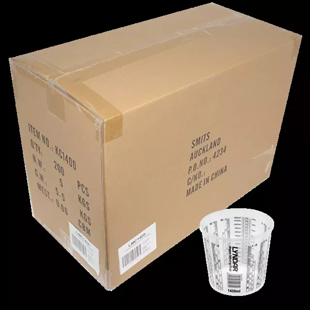 LYNDAR MIXING CUP 1400ML (BOX 200)