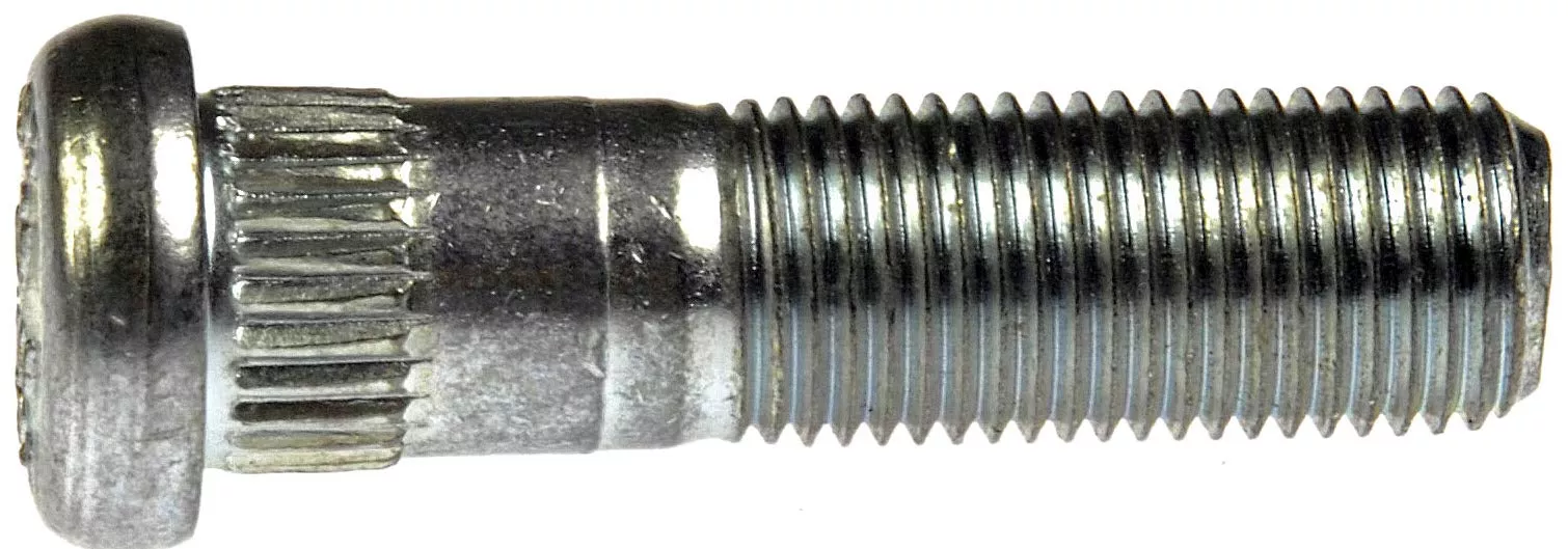 M12-1.25 Serrated Wheel Stud – 12.90Mm Knurl, 45.5Mm Length