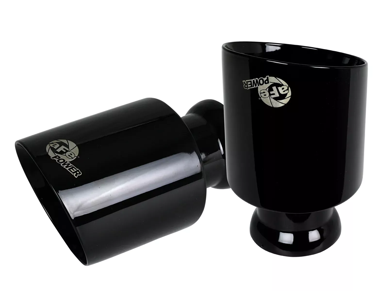 MACH Force-Xp 4-1/2 IN Black Direct-Fit Exhaust Tip Set