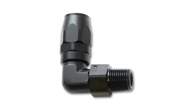 Male -6AN x 1/4in 90 Degree Hose End Fitting