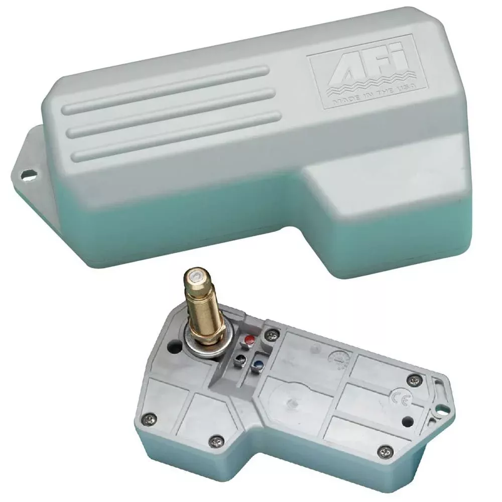 Marinco Wiper Motor 1000 Series 12V 2.5" Shaft 110° White Plastic Model 37110