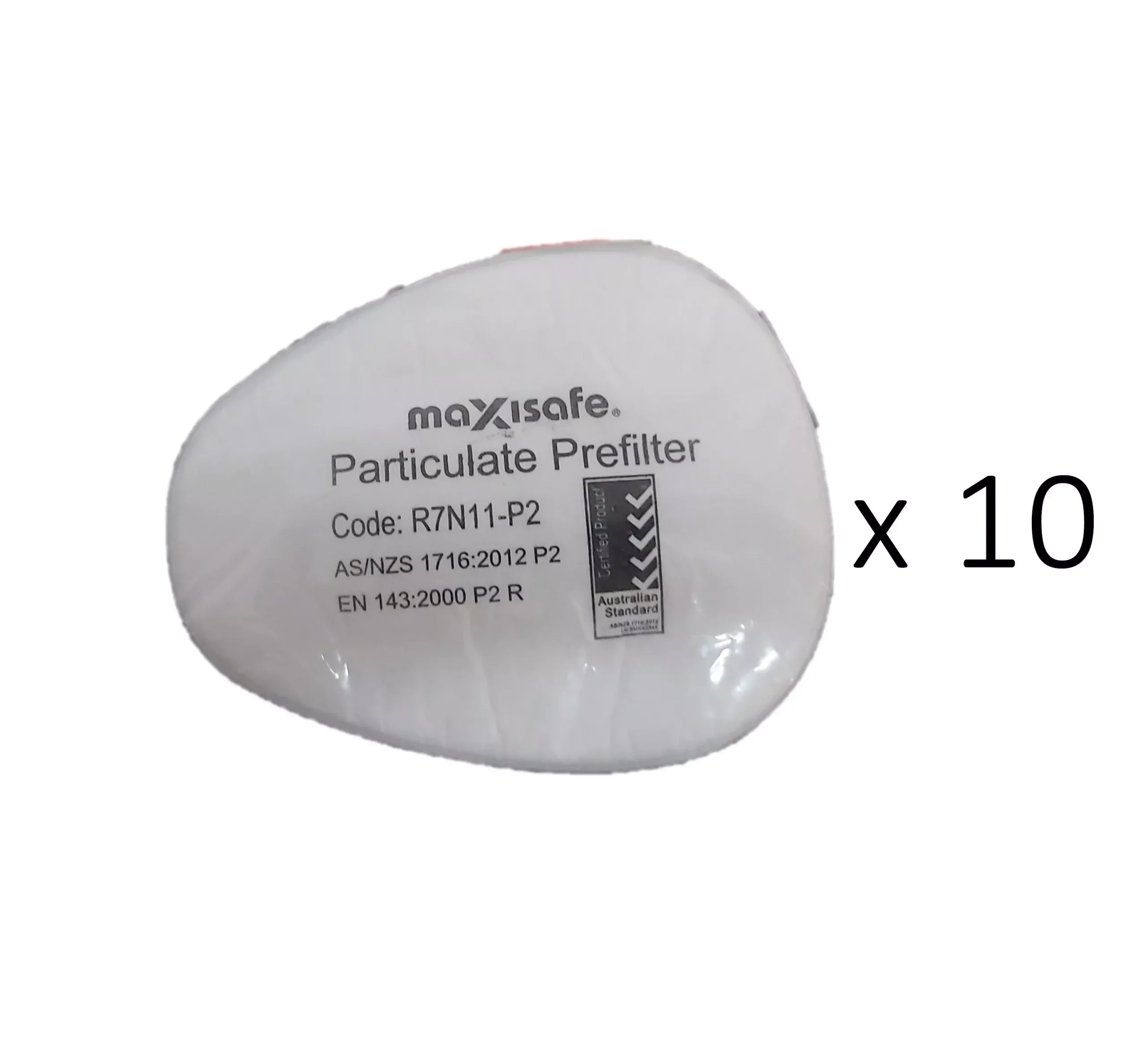 Maxisafe Maxiguard P2 Particulate Prefilter R7N11-P2 Pack of 10 (5 Pairs)