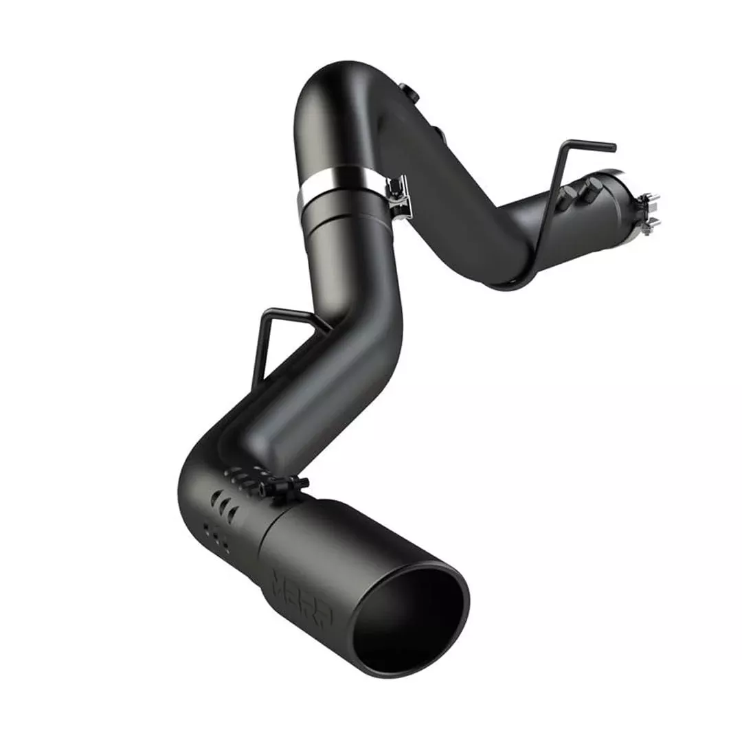 Mbrp – Armor Blk Aluminized Steel Dpf-Back Exhaust System With Single Side Exit