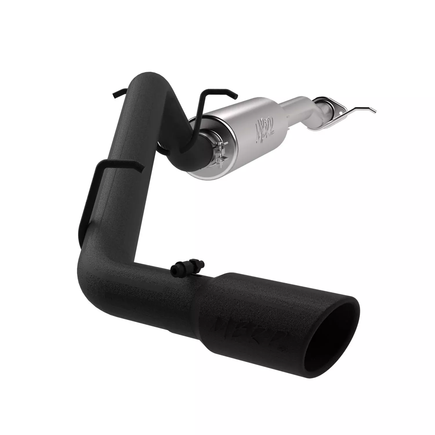 Mbrp S5090Blk Exhaust System Cat Back (2017 – Up Chev/Gmc Colorado/Canyon 2.5L/3.6L 3′, Turn Down, Black Coated), 1 Pack