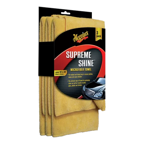 Meguiars Wax Suprme Shine Microfbr 3pk X2020