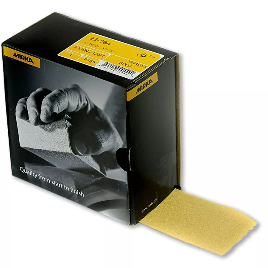 Mirka Gold Autokut PSA Sandpaper Roll 60'