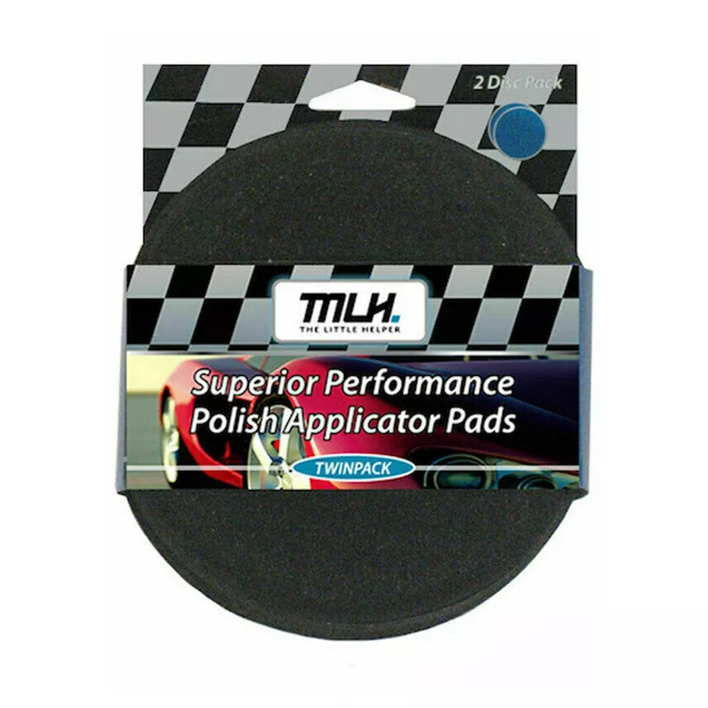 MLH Foam Polish Applicator Pad 4.5″ 64MLH470 Black x 2 Pack