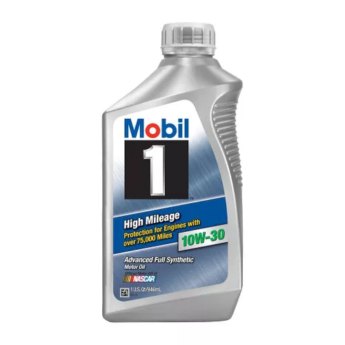 Mobil M1 Hi Mileage 10w30 Qt. 103535