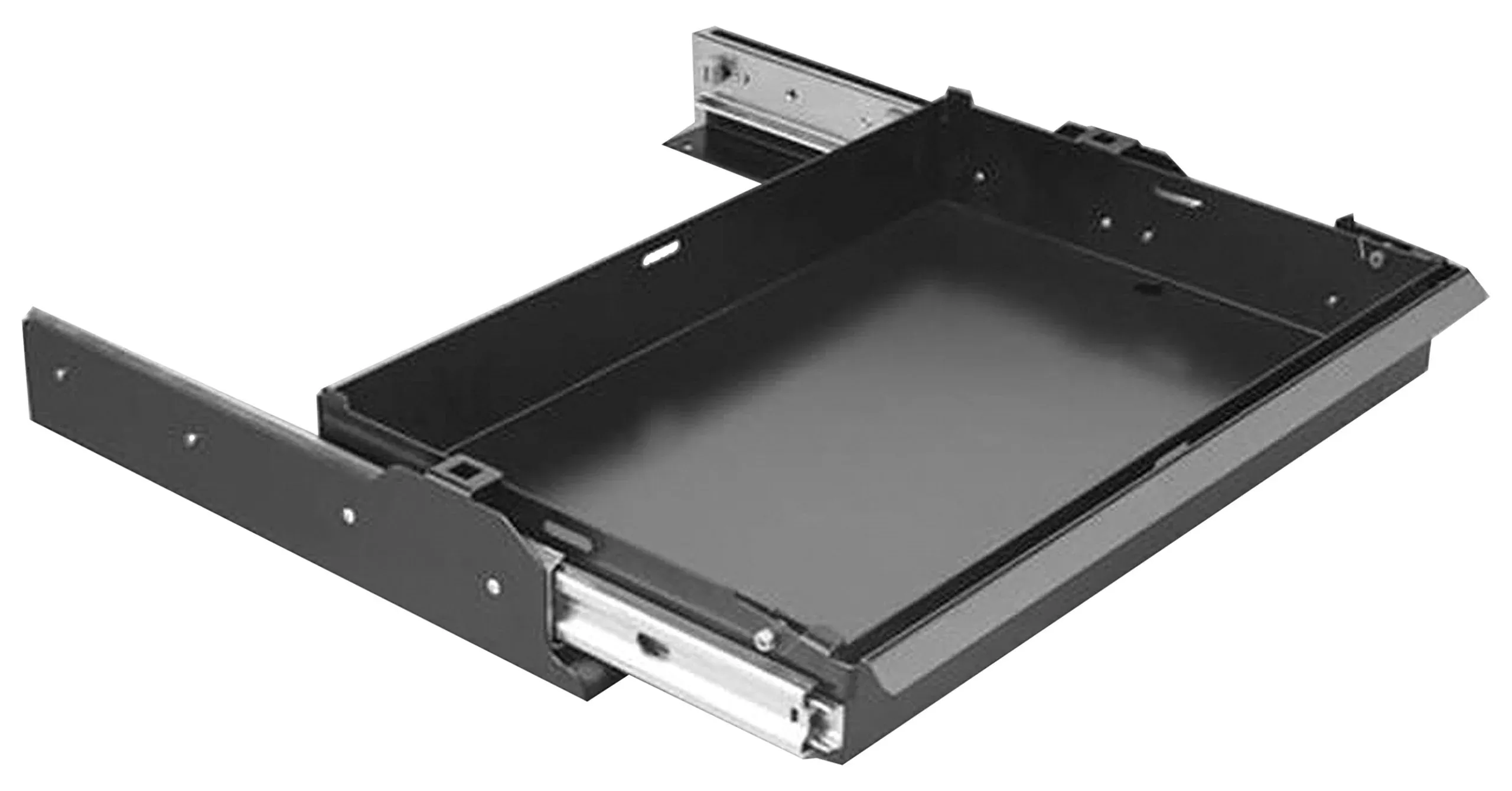 Morryde Sp60-044 Sliding Battery Tray – 24.25” X 24.15” X 2.75”, Black