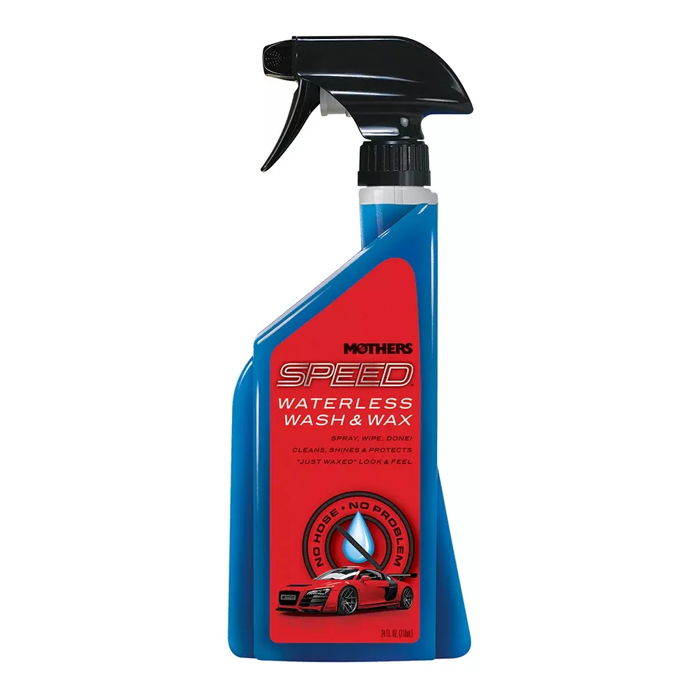 MOTHERS Speed Waterless Wash & Wax 710ml Spray Bottle