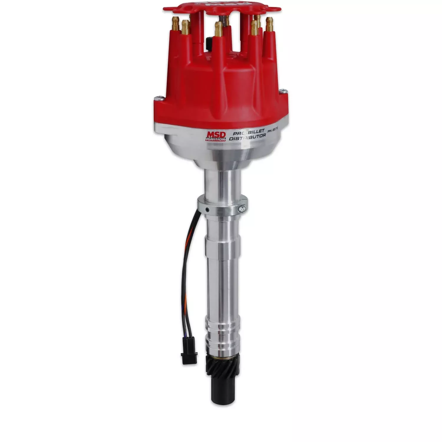 Msd 8570 Pro-Billet Small Diameter Distributor With Adjustable Slip Collar