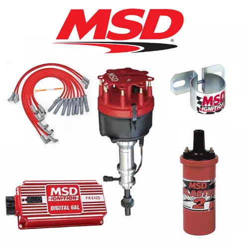 MSD 9015 Ignition Kit - Digital 6AL/Distributor/Wires/Coil/Bracket - Ford 351W