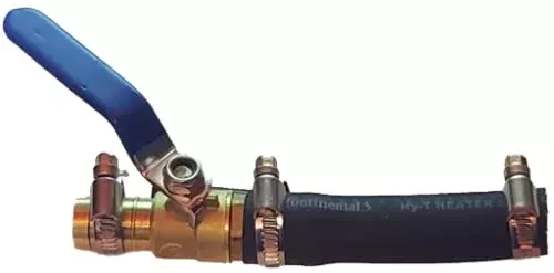 Muzzys A/C Hack Kit Fits: Ram 2019 2020 2021 2022 1500 2500 3500 Trucks With Weak/Warm Air Conditioning From Factory, Heater Core Blend Door By-Pass Mod Fix, W/Clamps Hose Shut Off Valve, Gas & Diesel
