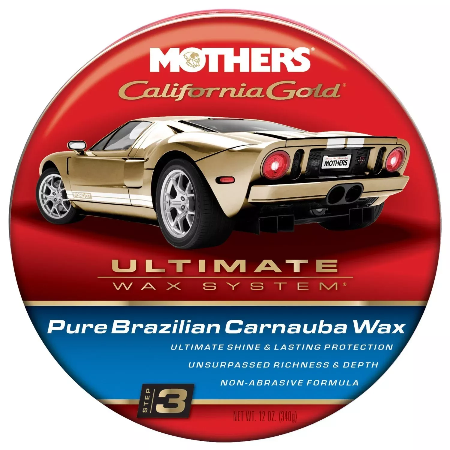 Natural Formula Wax,Paste-12Oz