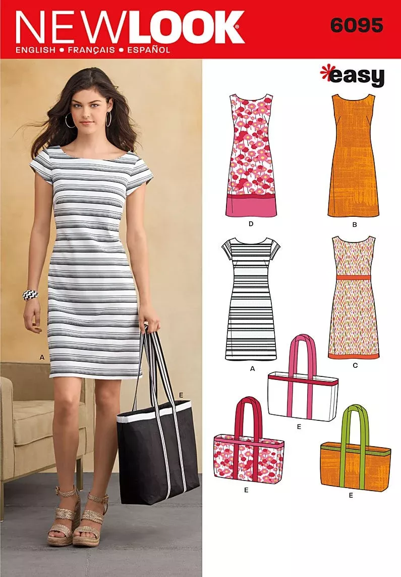 New Look U06095A Misses Dresses Sewing Pattern