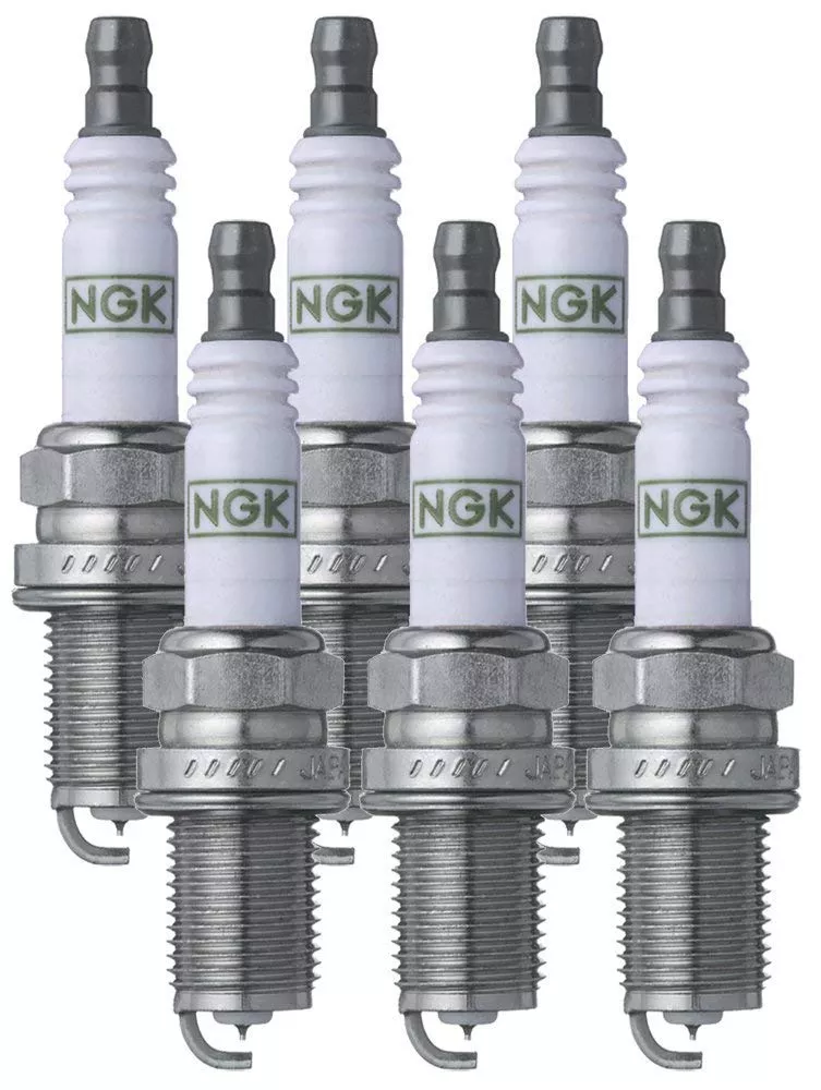 NGK Iridium Spark Plug LTR6IX-11 – Set of 6, High Performance, Durable, Engine Efficiency
