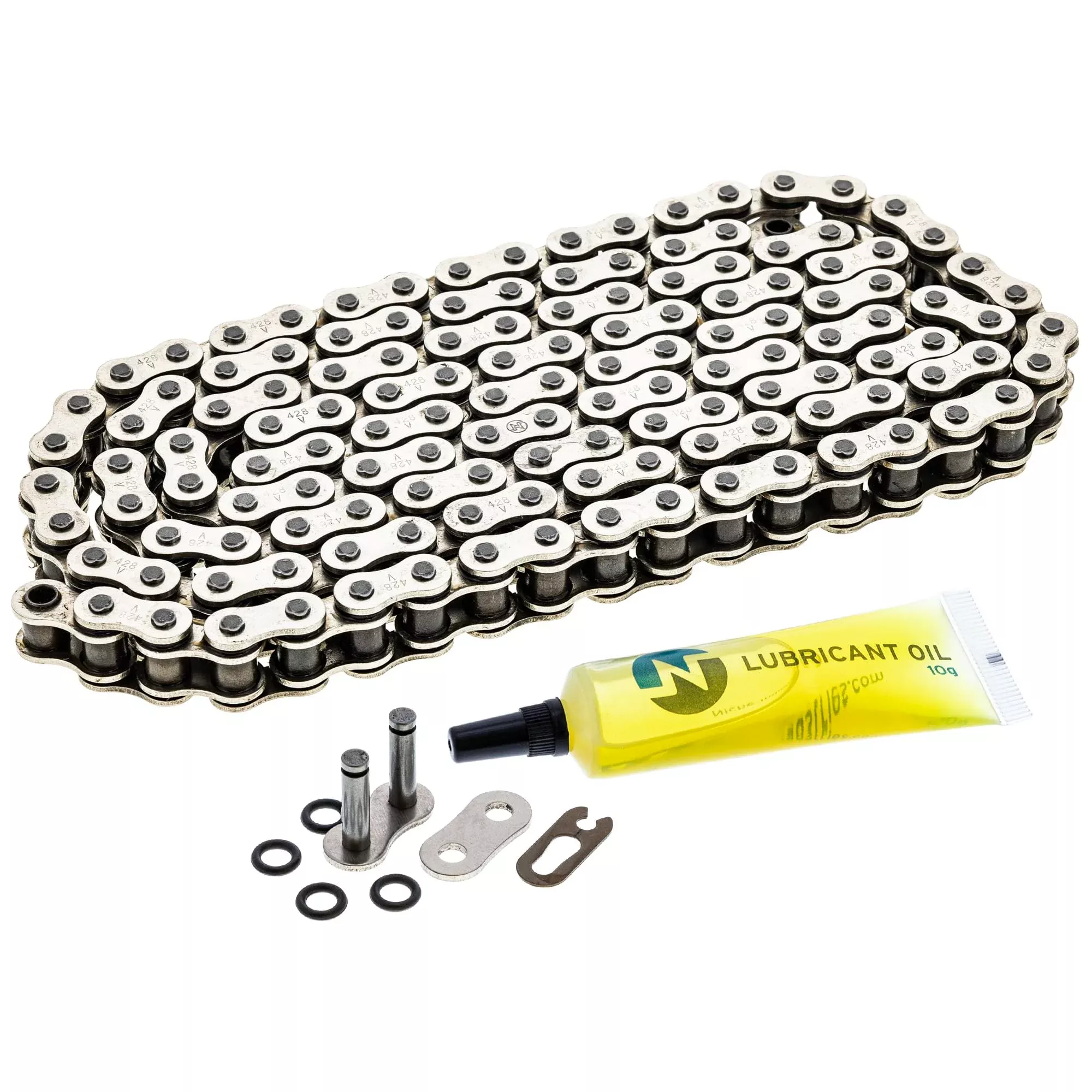 Niche 428 Drive Chain 138 Links O-Ring With Connecting Master Link For Motorcycle Atv Dirt Bike