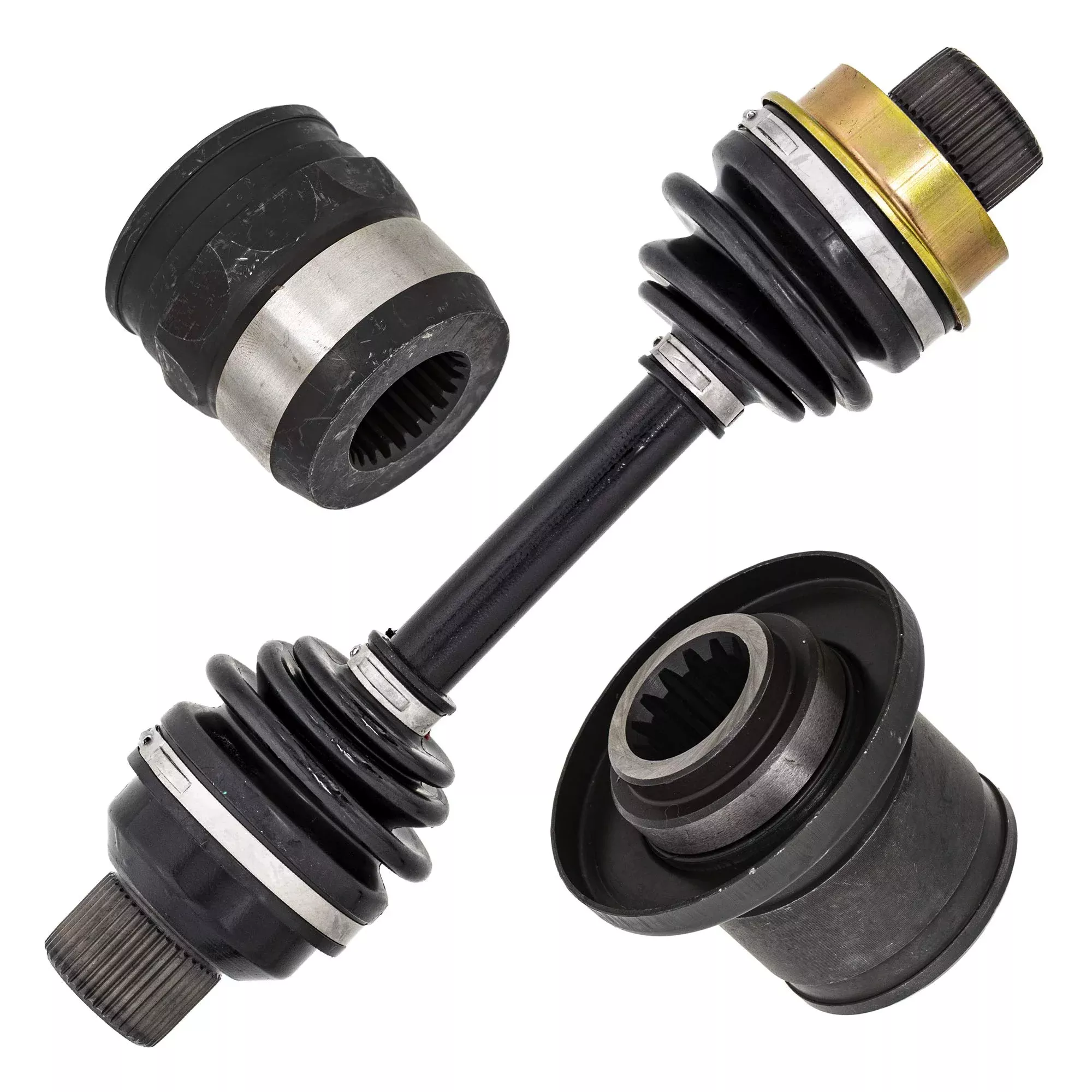 NICHE Front Driveshaft Axle Coupling Set for 2003-2008 Yamaha Grizzly 660, Gray