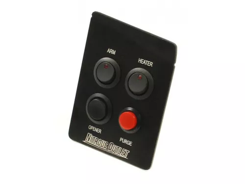 Nitrous Outlet 00-11035 2014-Up Corvette C7 Power Tray Switch Panel 4 Switches